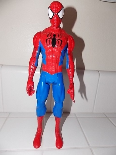 large spiderman action figure